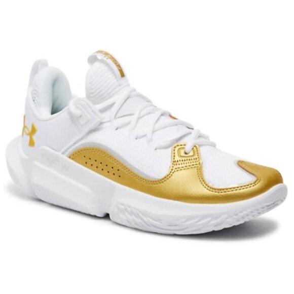 Under Armour Other - Under Armour UA Flow FUTR X 3 Basketball Shoes 3026630-103 WHITE GOLD M10/W11.5